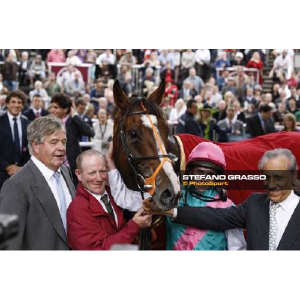 Ryan Moore and Workforce win the Qatar Prix de l\'Arc de Triomphe beating Nakayama Festa Paris - Longchamp, 3rd oct. 2010 ph. Stefano Grasso