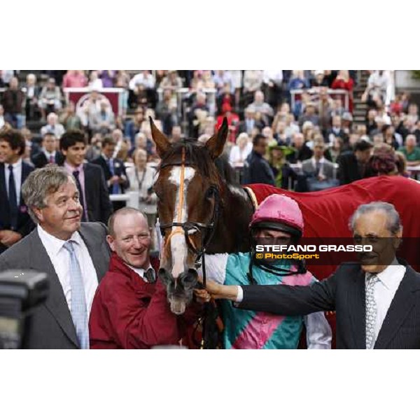 Ryan Moore and Workforce win the Qatar Prix de l\'Arc de Triomphe beating Nakayama Festa Paris - Longchamp, 3rd oct. 2010 ph. Stefano Grasso