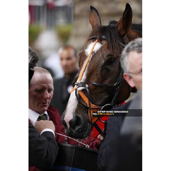 Ryan Moore and Workforce win the Qatar Prix de l\'Arc de Triomphe beating Nakayama Festa Paris - Longchamp, 3rd oct. 2010 ph. Stefano Grasso