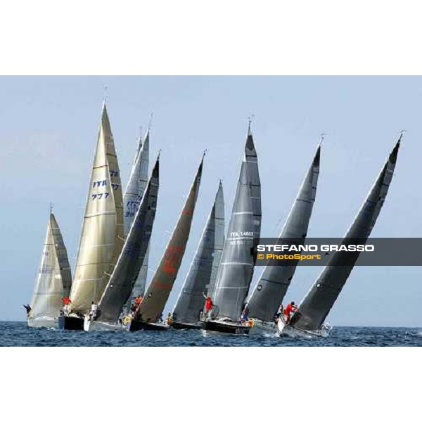 start 3rd day regatta International Sailing Week Yacht Club Adriaco 3rd day Triest, 2nd october 2004 ph. Stefano Grasso