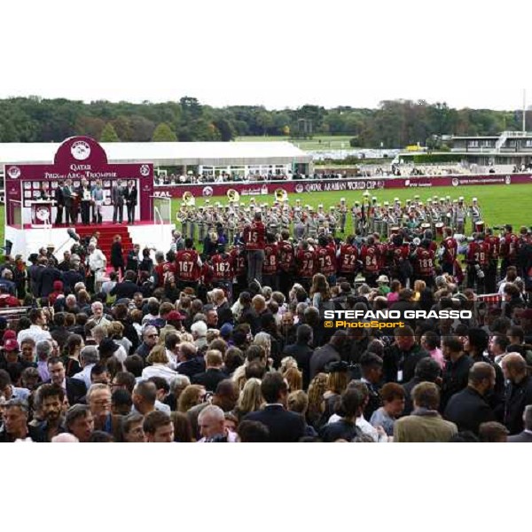 Ryan Moore and Workforce win the Qatar Prix de l\'Arc de Triomphe beating Nakayama Festa Paris - Longchamp, 3rd oct. 2010 ph. Stefano Grasso