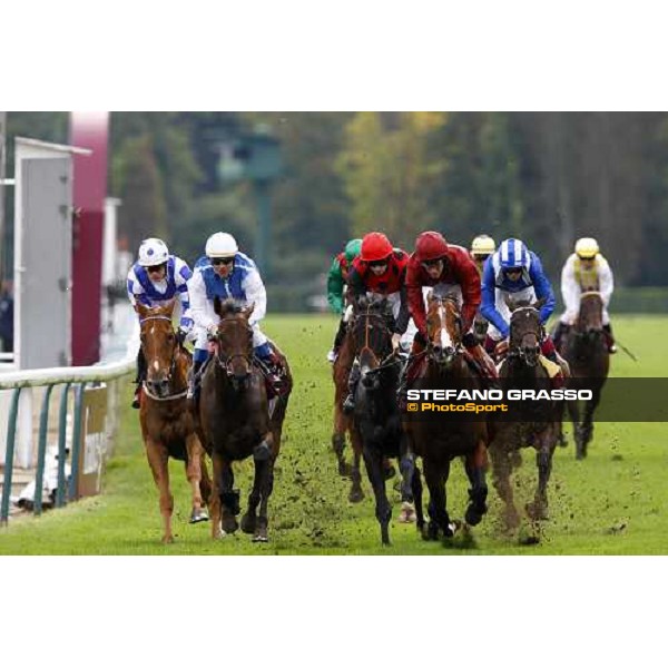 Olivier Peslier on Goldikova wins the Qatar Prix de la Foret Paris - Longchamp, 3rd oct. 2010 ph. Stefano Grasso