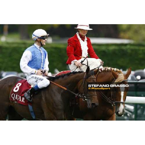 Olivier Peslier on Goldikova wins the Qatar Prix de la Foret Paris - Longchamp, 3rd oct. 2010 ph. Stefano Grasso
