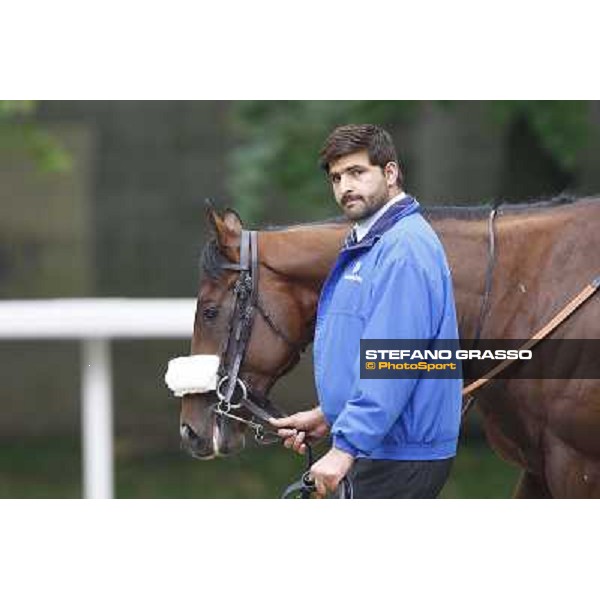 Ahmed Ajtebi and Biondetti win the Gran Criterium Milan - San Siro racetrack, 9th october 2010 ph. Stefano Grasso