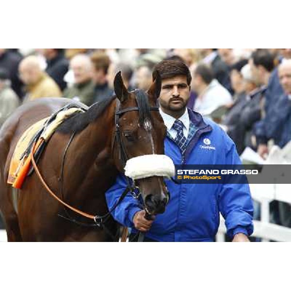 Ahmed Ajtebi and Biondetti win the Gran Criterium Milan - San Siro racetrack, 9th october 2010 ph. Stefano Grasso
