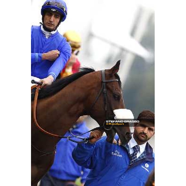 Ahmed Ajtebi and Biondetti win the Gran Criterium Milan - San Siro racetrack, 9th october 2010 ph. Stefano Grasso