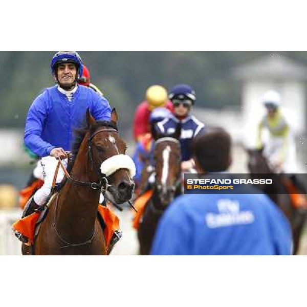 Ahmed Ajtebi and Biondetti win the Gran Criterium Milan - San Siro racetrack, 9th october 2010 ph. Stefano Grasso