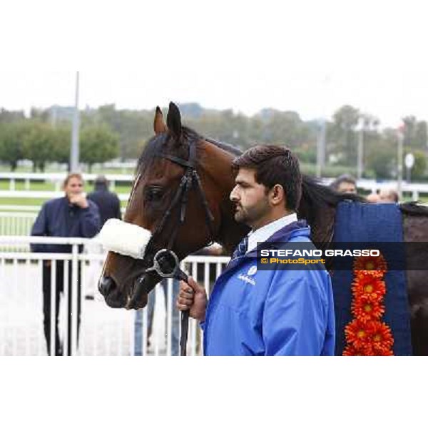 Ahmed Ajtebi and Biondetti win the Gran Criterium Milan - San Siro racetrack, 9th october 2010 ph. Stefano Grasso