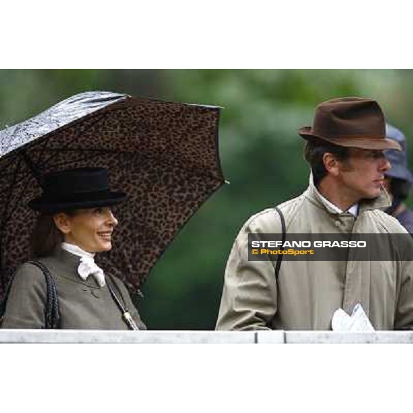 racegoers at San Siro Milan - San Siro racetrack, 17th oct. 2010 ph. Stefano Grasso