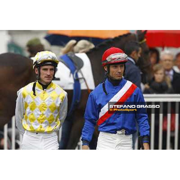 Andrash Starke and Gabriele Bietolini Milan - San Siro racetrack, 17th oct. 2010 ph. Stefano Grasso