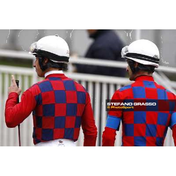 Nicola Pinna and Fabio Branca Milan - San Siro racetrack, 17th oct. 2010 ph. Stefano Grasso