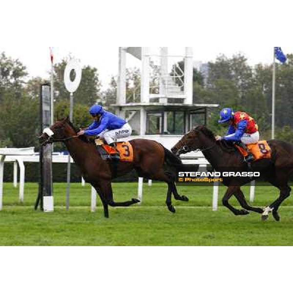 Ahmed Ajtebi and Biondetti win the Gran Criterium beating Neil Callan on Singapore Lilly Milan - San Siro racetrack, 9th october 2010 ph. Stefano Grasso