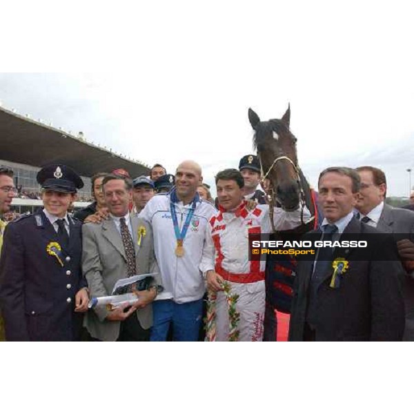 77° Derby Italiano del Trotto Varenne In Tour - Prize ceremony Rome, 10th october 2004 ph. Stefano Grasso