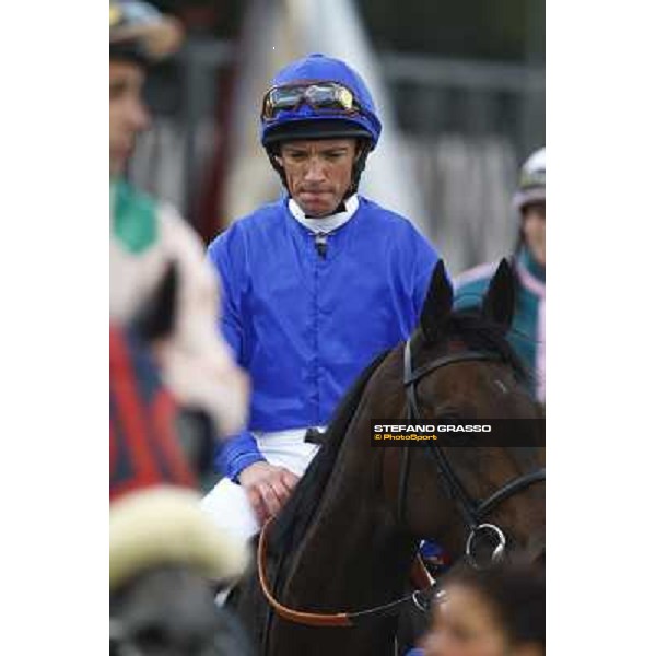 Frankie Dettori on Antara returns home after the 2nd place in the Premio Lydia Tesio Rome, Capannelle racetrack 24th oct. 2010 ph. Stefano Grasso