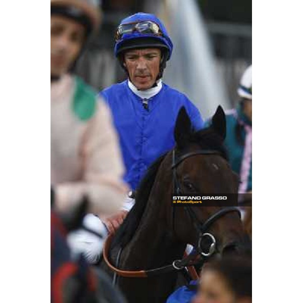 Frankie Dettori on Antara returns home after the 2nd place in the Premio Lydia Tesio Rome, Capannelle racetrack 24th oct. 2010 ph. Stefano Grasso