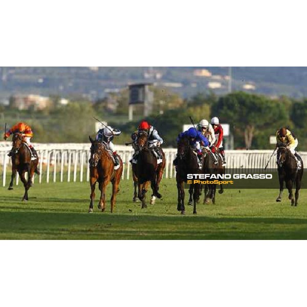 Umberto Rispoli on Aoife Alainn wins the Premio Lydia Tesio Rome, Capannelle racetrack, 24th oct. 2010 ph. Stefano Grasso