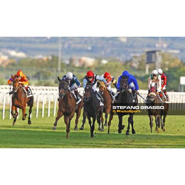 Umberto Rispoli on Aoife Alainn wins the Premio Lydia Tesio Rome, Capannelle racetrack, 24th oct. 2010 ph. Stefano Grasso
