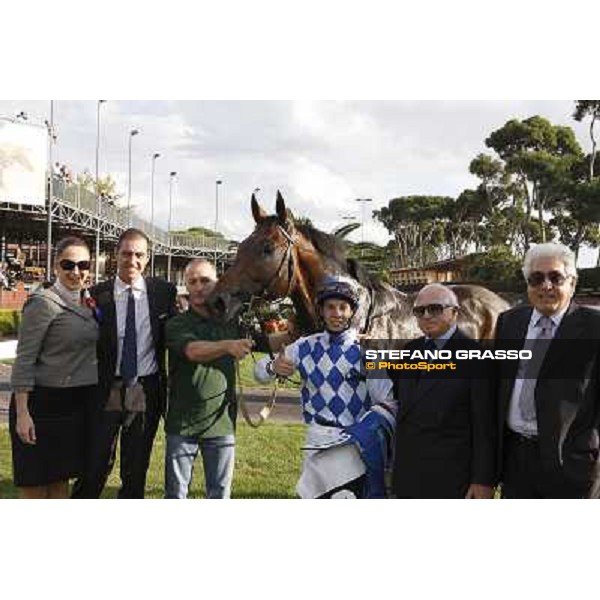 Christian Demuro on Ransom Hope wins the Premio Nearco Rome, Capanelle racetrack, 24th oct. 2010 ph. Stefano Grasso