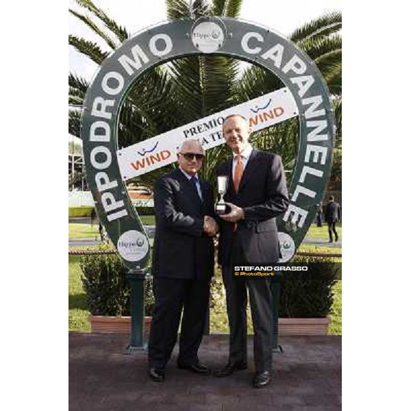 Christian Demuro on Ransom Hope wins the Premio Nearco Rome, Capanelle racetrack, 24th oct. 2010 ph. Stefano Grasso