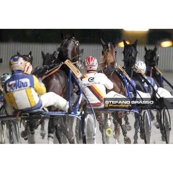 Roberto Vecchione with Nesta Effe wins the Gran Premio Paolo e Orsino Orsi Mangelli Milan, San Siro racetrack 1st nov. 2010 ph. Stefano Grasso