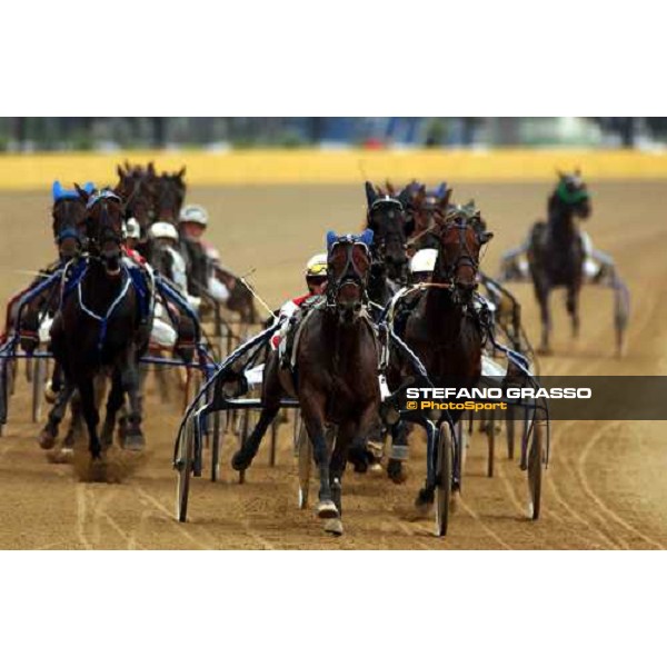 Premio Tordivalle Jos Verbeeck with Explorator leads the group Rome, 10th october 2004 ph. Stefano Grasso