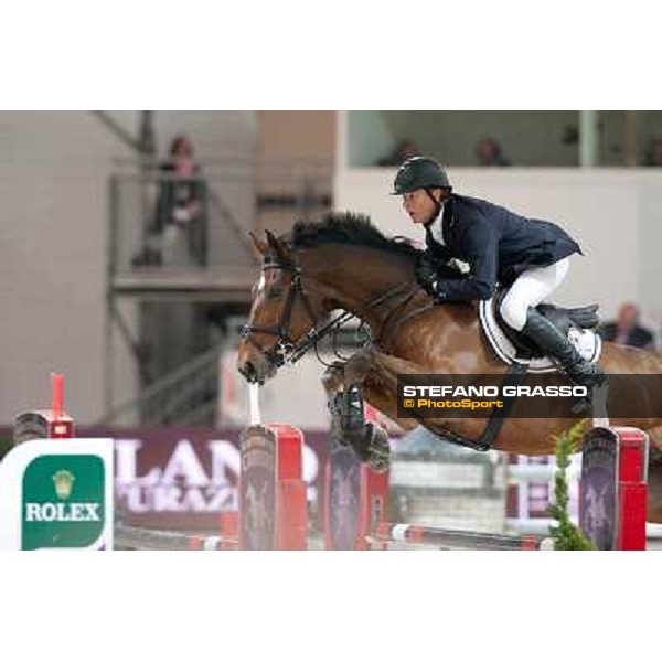 Jeroen Dubbeldam on BMC Van Grunsven Simon wins the Rolex Fei World Cup Jumping- Verona Fieracavalli 2010 Verona, 7th nov. 2010 ph. Stefano Grasso