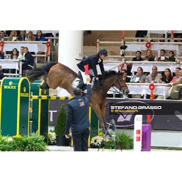 Jeroen Dubbeldam on BMC Van Grunsven Simon wins the Rolex Fei World Cup Jumping- Verona Fieracavalli 2010 Verona, 7th nov. 2010 ph. Stefano Grasso