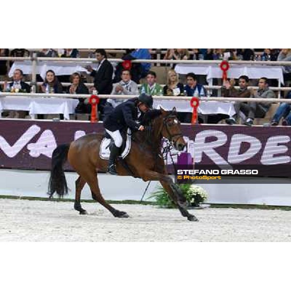 Jeroen Dubbeldam on BMC Van Grunsven Simon wins the Rolex Fei World Cup Jumping- Verona Fieracavalli 2010 Verona, 7th nov. 2010 ph. Stefano Grasso