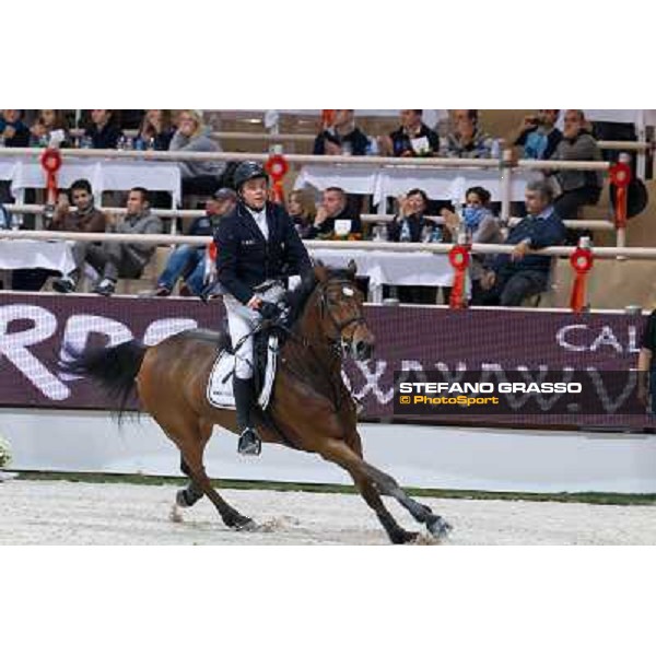 Jeroen Dubbeldam on BMC Van Grunsven Simon wins the Rolex Fei World Cup Jumping- Verona Fieracavalli 2010 Verona, 7th nov. 2010 ph. Stefano Grasso