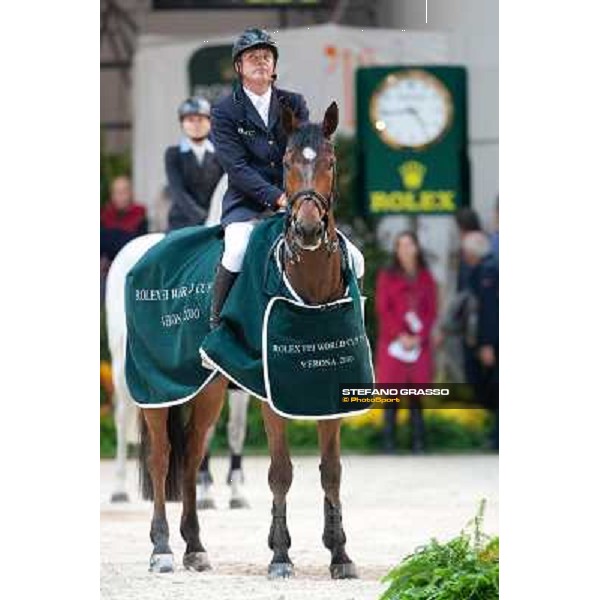 Jeroen Dubbeldam on BMC Van Grunsven Simon wins the Rolex Fei World Cup Jumping- Verona Fieracavalli 2010 Verona, 7th nov. 2010 ph. Stefano Grasso