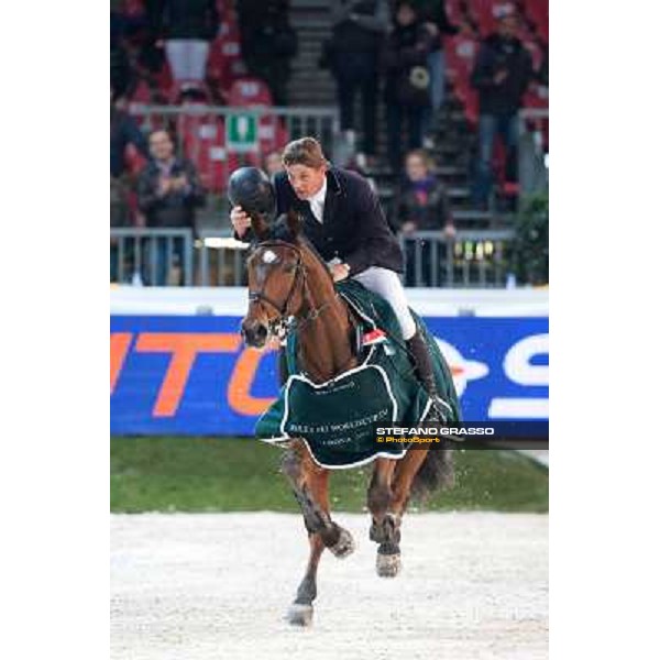 Jeroen Dubbeldam on BMC Van Grunsven Simon wins the Rolex Fei World Cup Jumping- Verona Fieracavalli 2010 Verona, 7th nov. 2010 ph. Stefano Grasso