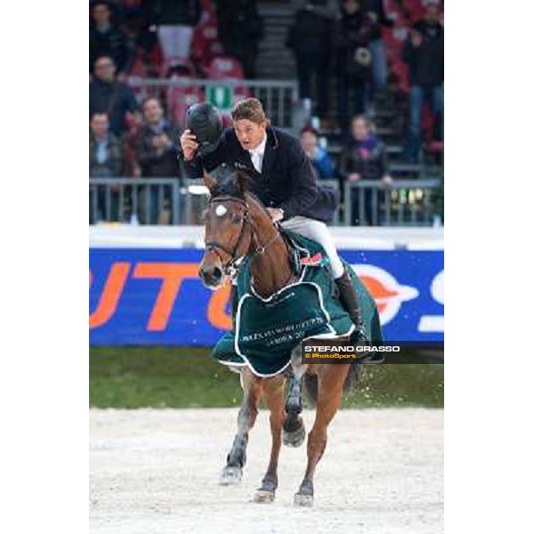 Jeroen Dubbeldam on BMC Van Grunsven Simon wins the Rolex Fei World Cup Jumping- Verona Fieracavalli 2010 Verona, 7th nov. 2010 ph. Stefano Grasso