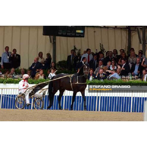 77° Derby Italiano del Trotto Varenne and Giampaolo Minnucci Rome, 10th october 2004 ph. Stefano Grasso