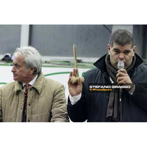 Anact selected yearlings sales - Salvio Cervone and Matteo Muccichini Settimo Milanese (MI), 29th oct. 2010 ph. Stefano Grasso