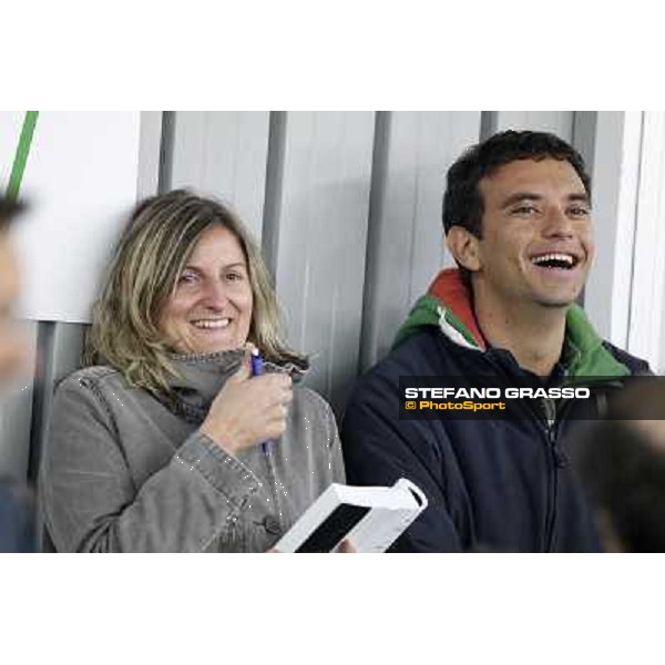Anact selected yearlings sales -Piera Grella and Jacopo Brischetto Settimo Milanese (MI), 29th oct. 2010 ph. Stefano Grasso