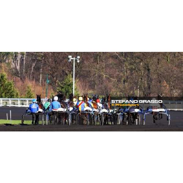 Prix du Luxembourg 2004-Paris Giampaolo Minnucci after the first passage at right of the group with Alesi Om ph. Stefano Grasso