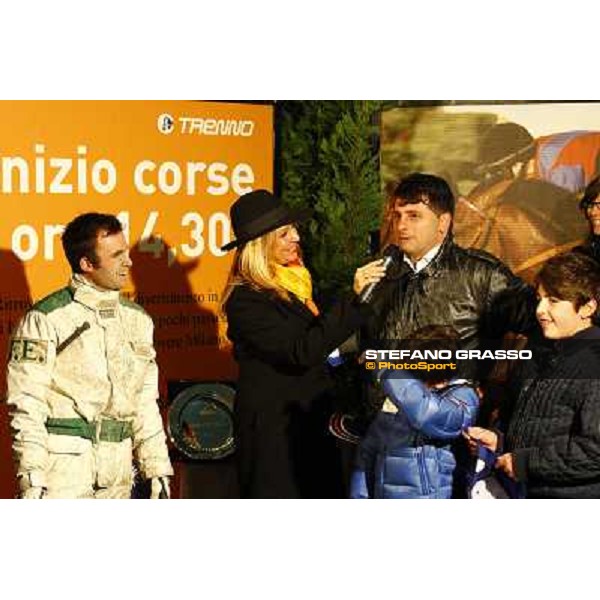 Gran Criterium \'Memorial Piero Biondi\' - prize giving ceremony Milan - San Siro racetrack, 14th nov. 2010 ph. Stefano Grasso