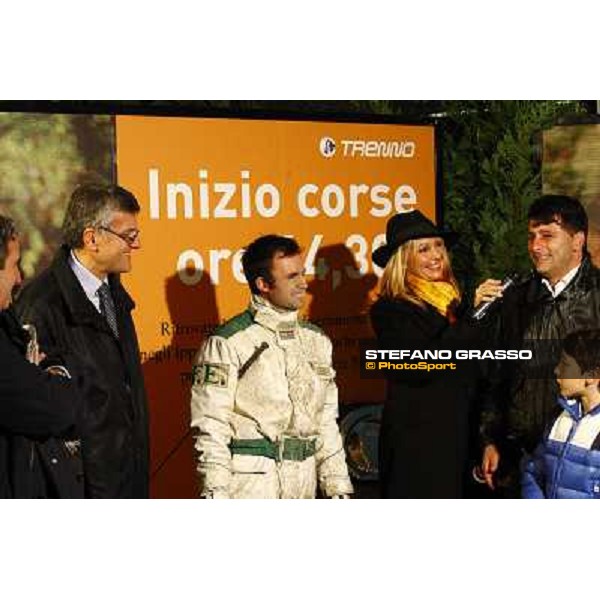 Gran Criterium \'Memorial Piero Biondi\' - prize giving ceremony Milan - San Siro racetrack, 14th nov. 2010 ph. Stefano Grasso