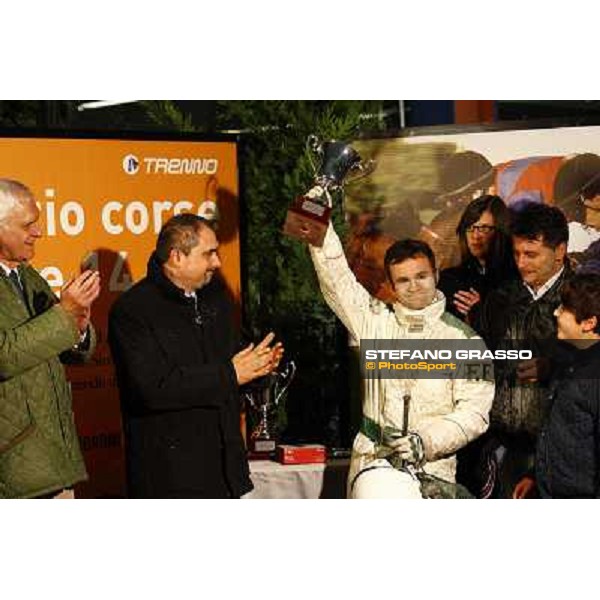 Gran Criterium \'Memorial Piero Biondi\' - prize giving ceremony Milan - San Siro racetrack, 14th nov. 2010 ph. Stefano Grasso