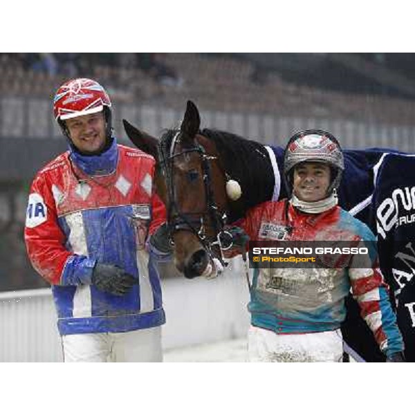 Pietro Gubellini with Otras Bi wins the Gran Criterium Filly Milan - San Siro racetrack, 14th nov. 2010 ph. Stefano Grasso