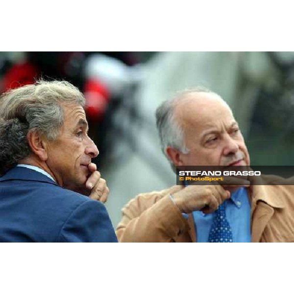 77° Derby Italiano del Trotto Maurizio Ughi and Franco Panzironi Rome, 10th october 2004 ph. Stefano Grasso