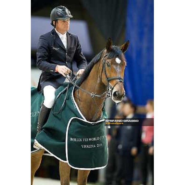 \'10 Jumping Verona - Rolex Fei World Cup Jumping the winner Jeroen Dubbeldam on BMC Van Grunsven Simon Verona, 7th november 2010 ph. Stefano Grasso