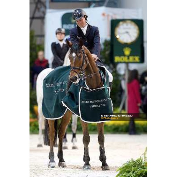\'10 Jumping Verona - Rolex Fei World Cup Jumping the winner Jeroen Dubbeldam on BMC Van Grunsven Simon Verona, 7th november 2010 ph. Stefano Grasso