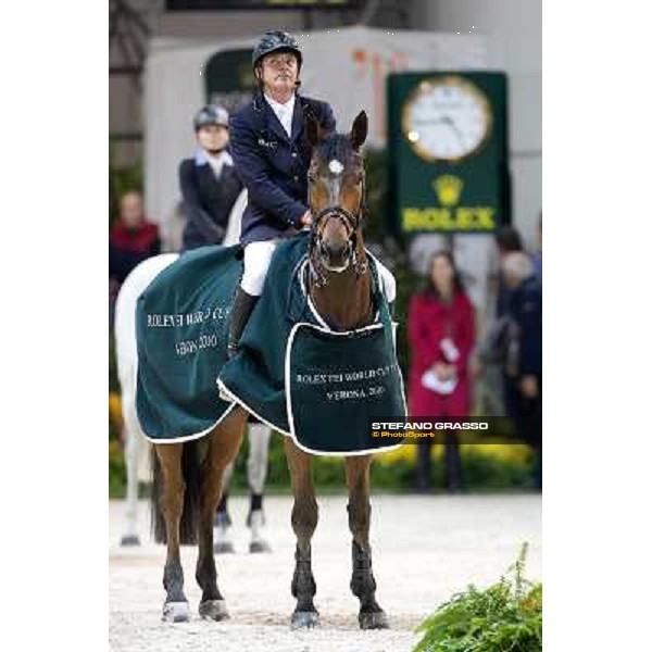 \'10 Jumping Verona - Rolex Fei World Cup Jumping the winner Jeroen Dubbeldam on BMC Van Grunsven Simon Verona, 7th november 2010 ph. Stefano Grasso