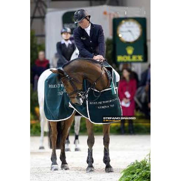 \'10 Jumping Verona - Rolex Fei World Cup Jumping the winner Jeroen Dubbeldam on BMC Van Grunsven Simon Verona, 7th november 2010 ph. Stefano Grasso