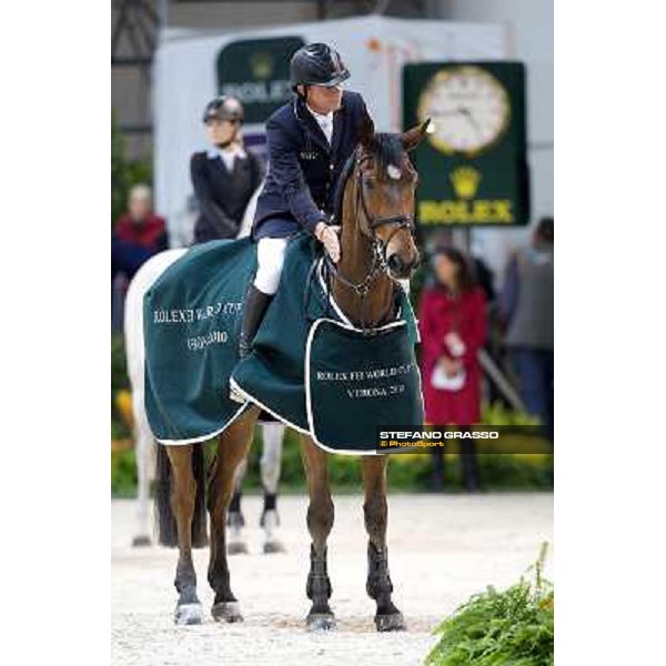 \'10 Jumping Verona - Rolex Fei World Cup Jumping the winner Jeroen Dubbeldam on BMC Van Grunsven Simon Verona, 7th november 2010 ph. Stefano Grasso