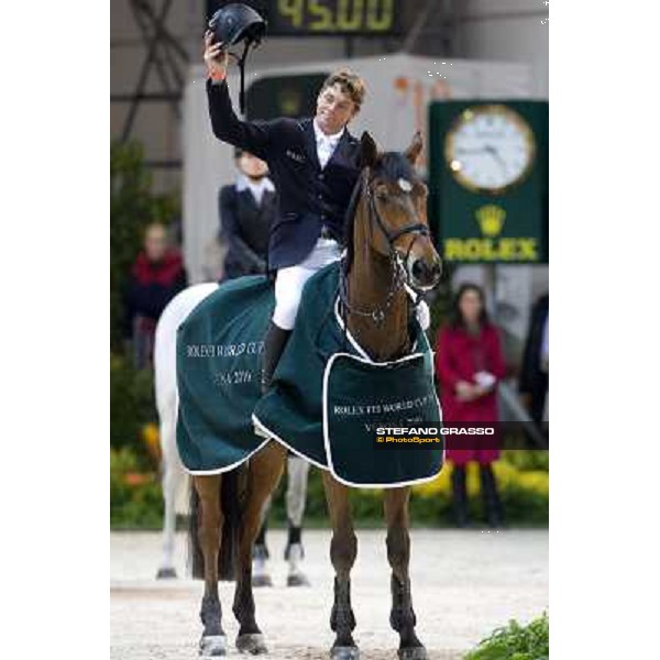 \'10 Jumping Verona - Rolex Fei World Cup Jumping the winner Jeroen Dubbeldam on BMC Van Grunsven Simon Verona, 7th november 2010 ph. Stefano Grasso