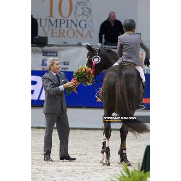 \'10 Jumping Verona - Rolex Fei World Cup Jumping - dott. Gian Riccardo Marini and Meredith Michaels Beerbaum Verona, 7th november 2010 ph. Stefano Grasso