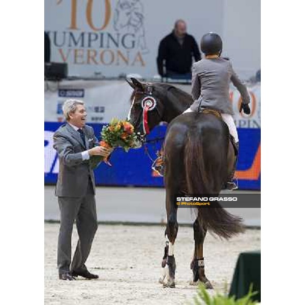 \'10 Jumping Verona - Rolex Fei World Cup Jumping - dott. Gian Riccardo Marini and Meredith Michaels Beerbaum Verona, 7th november 2010 ph. Stefano Grasso