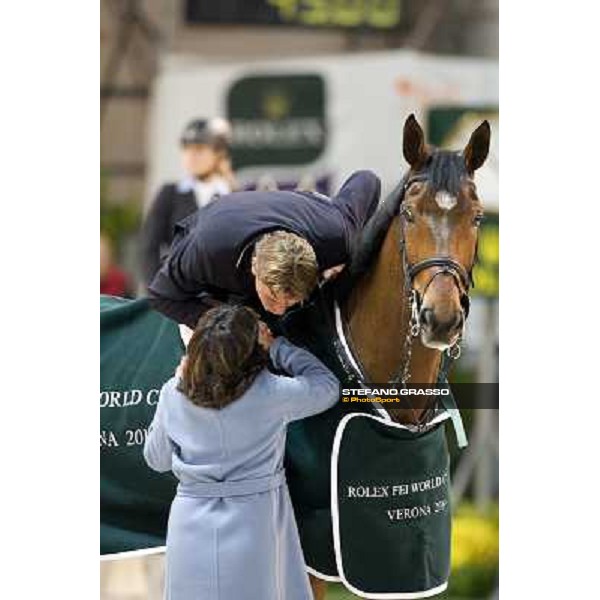 \'10 Jumping Verona - Rolex Fei World Cup Jumping Jeroen Dubbeldam pn BMC Van Grunsven Simon and Eleonora Ottaviani Verona, 7th november 2010 ph. Stefano Grasso